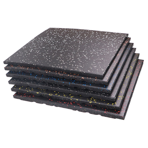 High Rubber Mat Quality Gym Rubber Flooring Shock-absorbing Rubber Flooring