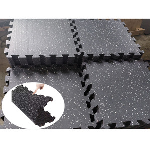 Manufacture Gym Flooring Interlock Gym Rubber Puzzle Flooring Mat