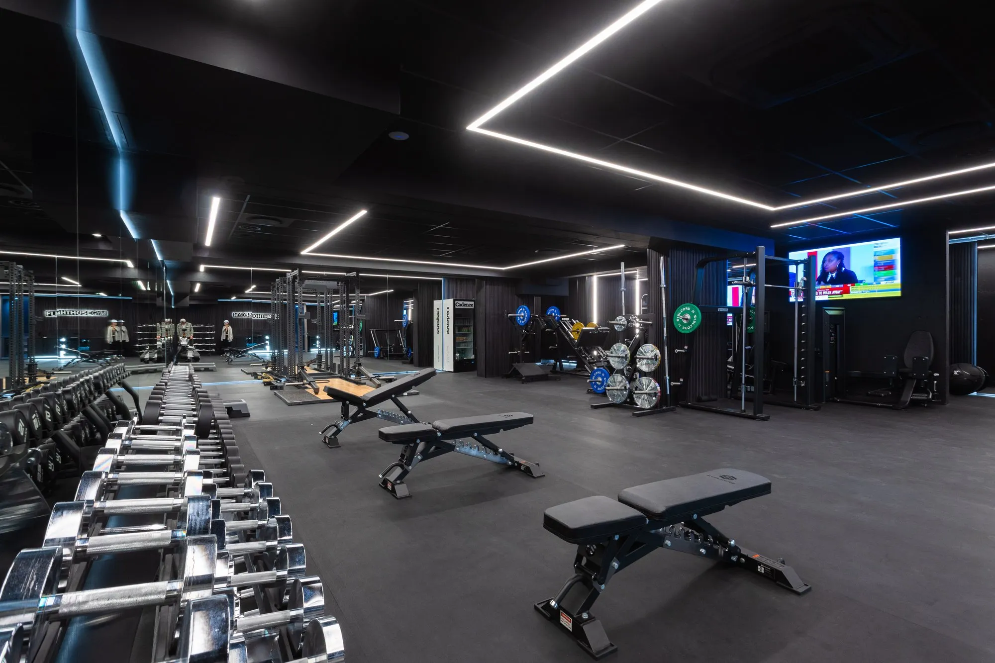 Flight House Private Gym equipped with Skelcore fitness machinery