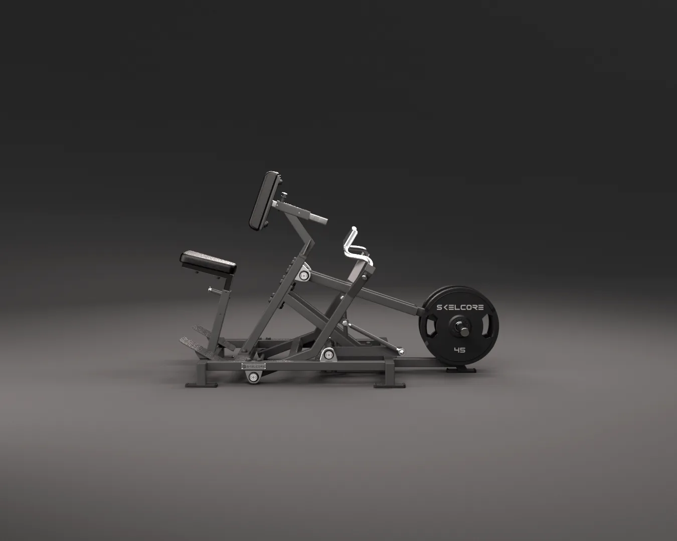 Skelcore Power Series Linear Chest Supported Row Machine detail