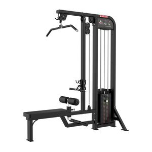China Gym Equipment Pin Load Selection Machines Lat Pulldown Seated Low Row