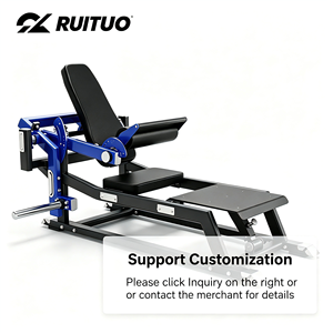 Commercial Steel Hip Thrust Machine Strength Training