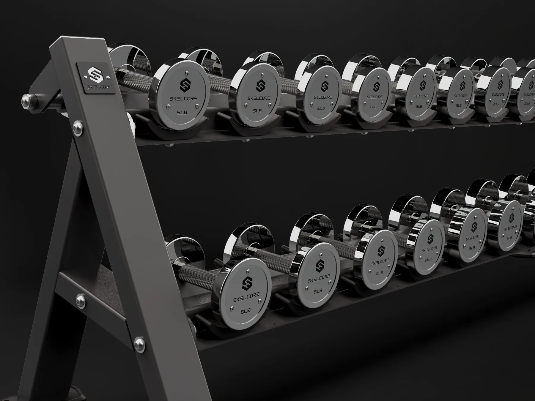 Commercial Gym Storage Racks - Skelcore